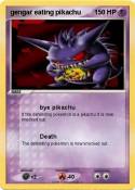 gengar eating