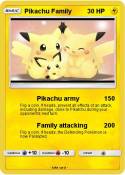Pikachu Family