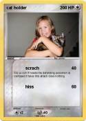 cat holder