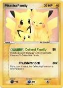 Pikachu Family