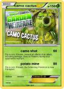 camo cactus