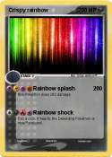 Crispy rainbow