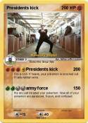 Presidents kick