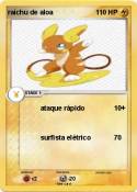 raichu de aloa