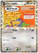 Dino nuggie
