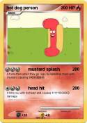 hot dog person