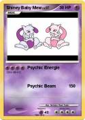 Shiney Baby Mew