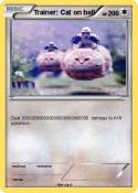 Trainer: Cat on