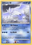 Articuno 3D