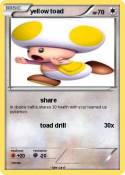 yellow toad