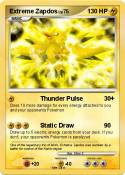 Extreme Zapdos Extreme Zapdos