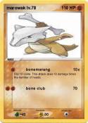 marowak lv.78