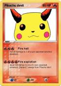 Pikachu devil