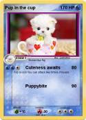 Pup in the cup