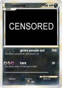 censored
