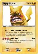 Angry Pikachu