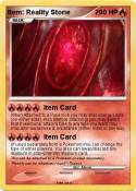 Item: Reality Stone Item: Reality