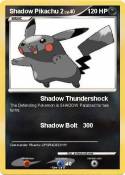 Shadow Pikachu 2 Shadow Pikachu