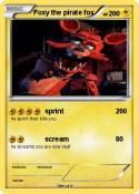 Foxy the pirate