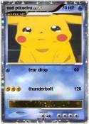 sad pikachu