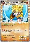 Goku Super Sian