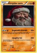 mongolian santa