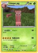 creeper pig