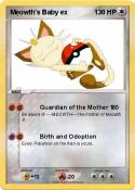 Meowth's Baby