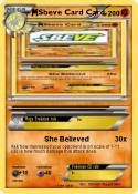 Sbeve Card Card