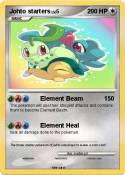 Johto starters