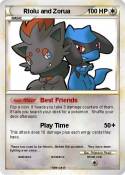 RIolu and Zorua