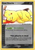 Dead Pikachu