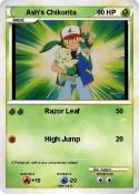Ash's Chikorita