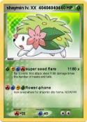 shaymin lv. XX