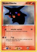 Smoke Pikachu