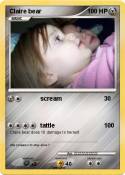 Claire bear