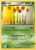 Alive card