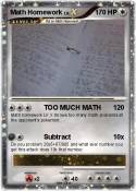 Math Homework