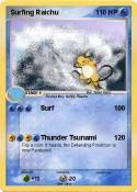 Surfing Raichu