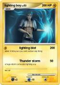 lighting boy