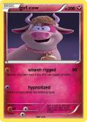 girl cow