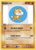 Scratch cat
