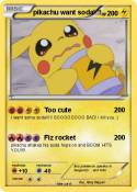pikachu want