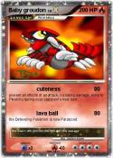 Baby groudon