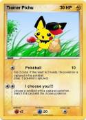 Trainer Pichu