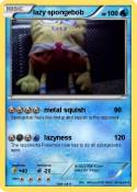 lazy spongebob