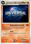 universal 100th