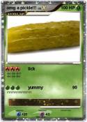 omg a pickle!!!