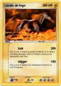 Pokemon cavalo de fogo