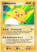 Lighting raichu